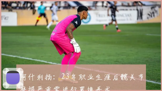 阿什利扬：23年职业生涯后髋关节磨损严重需进行置换手术